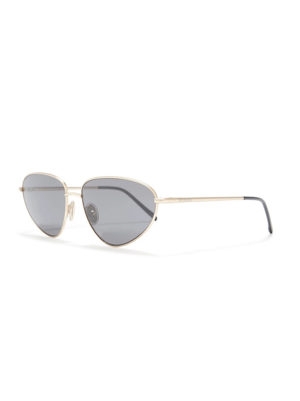 Sportmax 54mm Geometric Aviator Frame Sunglasses $365 New